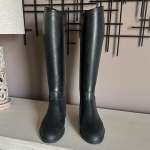 Cottage Craft Women’s Ovation Black Rubber Riding Boots